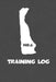 Training Log: Delaware Training Log for tracking and monitoring your training and progress towards your fitness goals. A great triat by Kwg Creates