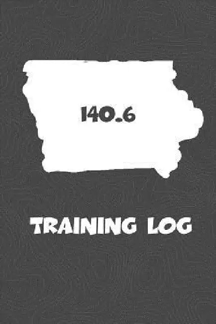 Training Log: Iowa Training Log for tracking and monitoring your training and progress towards your fitness goals. A great triathlon by Kwg Creates