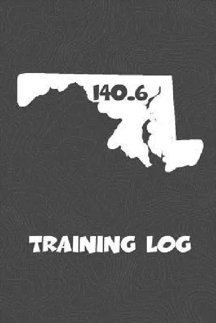 Training Log: Maryland Training Log for tracking and monitoring your training and progress towards your fitness goals. A great triat by Kwg Creates