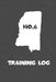 Training Log: Mississippi Training Log for tracking and monitoring your training and progress towards your fitness goals. A great tr by Kwg Creates