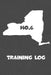 Training Log: New York Training Log for tracking and monitoring your training and progress towards your fitness goals. A great triat by Kwg Creates