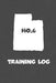 Training Log: Utah Training Log for tracking and monitoring your training and progress towards your fitness goals. A great triathlon by Kwg Creates