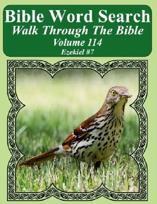 Bible Word Search Walk Through The Bible Volume 114: Ezekiel #7 Extra Large Print by T. W. Pope