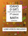 7th Grade IDAHO I-SAT, 2019 MATH, Test Prep: : 7th Grade IDAHO STANDARDS ACHIEVEMENT TEST 2019 MATH Test Prep/Study Guide by Mark Shannon
