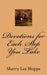 Devotions for Each Step You Take by Sherry Lee Hoppe