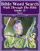Bible Word Search Walk Through The Bible Volume 117: Hosea Extra Large Print by T. W. Pope