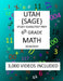 6th Grade UTAH SAGE, 2019 MATH, Test Prep: : 6th Grade UTAH STUDENT ASSESSMENT of ACADEMIC READINESS TEST 2019 MATH Test Prep/Study Guide by Mark Shannon