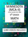 6th Grade MINNESOTA MCA-II, 2019 MATH, Test Prep: 6th Grade MINNESOTA COMPREHENSIVE ASSESSMENT TEST 2019 MATH Test Prep/Study Guide by Mark Shannon