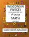 7th Grade WISCONSIN WKCE, 2019 MATH, Test Prep: 7th Grade WISCONSIN KNOWLEDGE and CONCEPTS EXAMINATION TEST 2019 MATH Test Prep/Study Guide by Mark Shannon