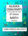 6th Grade ALASKA SBA/AMP, 2019 MATH, Test Prep: : 6th Grade ALASKA MEASURES of PROGRESS TEST 2019 MATH Test Prep/Study Guide by Mark Shannon