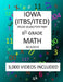 6th Grade IOWA ITBS ITED, 2019 MATH, Test Prep: 6th Grade IOWA TEST of BASIC SKILLS, EDUCATIONAL DEVELOPMENT 2019 MATH Test Prep/Study Guide by Mark Shannon