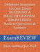 Delaware Insurance License Exam ACCIDENT & HEALTH GENERAL KNOWLEDGE Review Questions & Answers by Mike Yu
