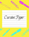 Cursive Paper: Practice Work Book Learn To Write Script Longhand Joined Up Writing - Ideal For Third To Sixth Grade Level (Large 8.5" x 11" Size) by Rocks Speciality Stationery