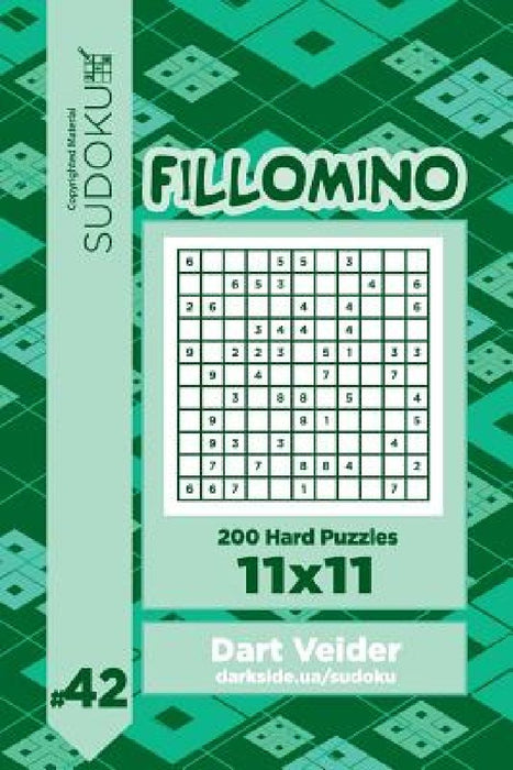 Sudoku Fillomino - 200 Hard Puzzles 11x11 (Volume 42) by Dart Veider