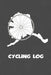 Cycling Log: Alaska Cycling Log for tracking and monitoring your workouts and progress towards your bicycling goals. A great fitnes by Kwg Creates
