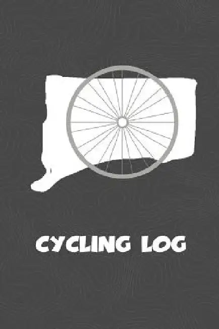 Cycling Log: Connecticut Cycling Log for tracking and monitoring your workouts and progress towards your bicycling goals. A great f by Kwg Creates