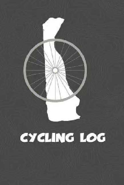 Cycling Log: Delaware Cycling Log for tracking and monitoring your workouts and progress towards your bicycling goals. A great fitn by Kwg Creates