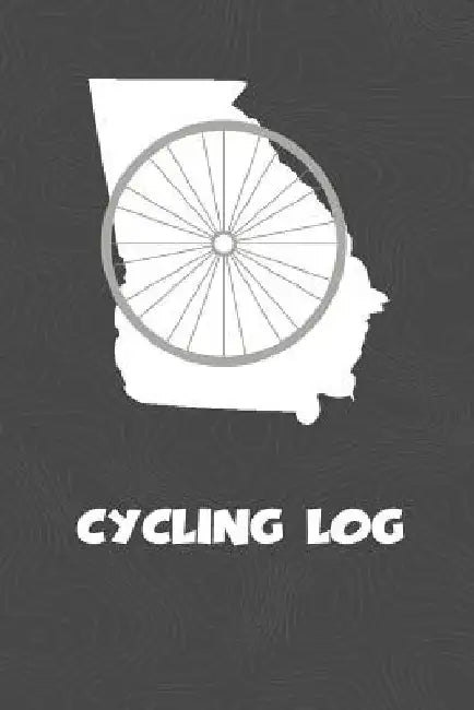 Cycling Log: Georgia Cycling Log for tracking and monitoring your workouts and progress towards your bicycling goals. A great fitne by Kwg Creates
