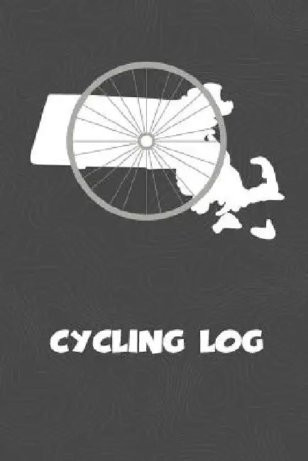 Cycling Log: Massachusetts Cycling Log for tracking and monitoring your workouts and progress towards your bicycling goals. A great by Kwg Creates