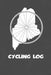 Cycling Log: Maine Cycling Log for tracking and monitoring your workouts and progress towards your bicycling goals. A great fitness by Kwg Creates