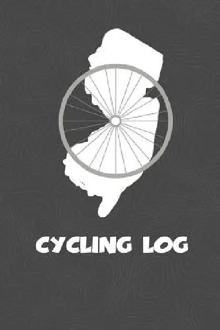 Cycling Log: New Jersey Cycling Log for tracking and monitoring your workouts and progress towards your bicycling goals. A great fi by Kwg Creates