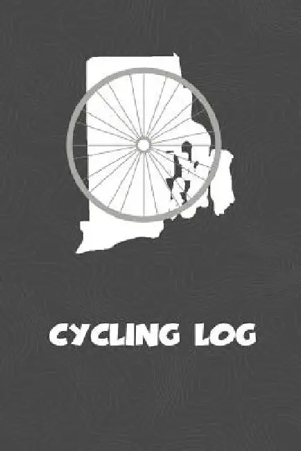 Cycling Log: Rhode Island Cycling Log for tracking and monitoring your workouts and progress towards your bicycling goals. A great by Kwg Creates