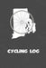 Cycling Log: Rhode Island Cycling Log for tracking and monitoring your workouts and progress towards your bicycling goals. A great by Kwg Creates
