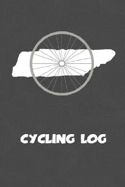 Cycling Log: Tennessee Cycling Log for tracking and monitoring your workouts and progress towards your bicycling goals. A great fit by Kwg Creates
