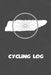 Cycling Log: Tennessee Cycling Log for tracking and monitoring your workouts and progress towards your bicycling goals. A great fit by Kwg Creates