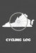 Cycling Log: Virginia Cycling Log for tracking and monitoring your workouts and progress towards your bicycling goals. A great fitn by Kwg Creates