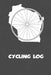 Cycling Log: Wisconsin Cycling Log for tracking and monitoring your workouts and progress towards your bicycling goals. A great fit by Kwg Creates