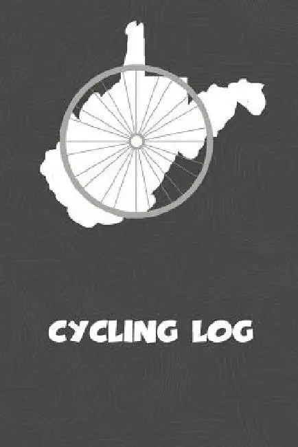 Cycling Log: West Virginia Cycling Log for tracking and monitoring your workouts and progress towards your bicycling goals. A great by Kwg Creates
