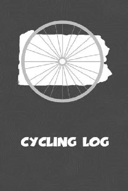 Cycling Log: Pennsylvania Cycling Log for tracking and monitoring your workouts and progress towards your bicycling goals. A great by Kwg Creates