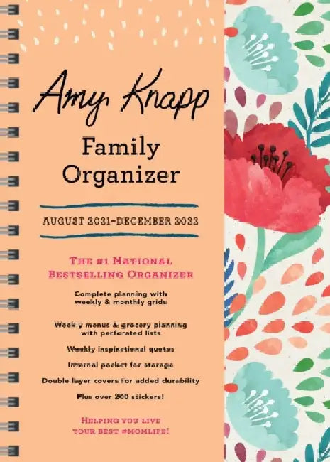 2022 Amy Knapp's Family Organizer: August 2021-December 2022 by Amy Knapp