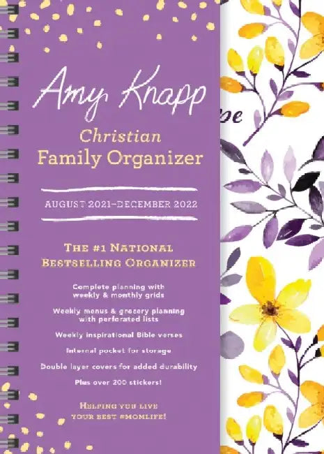 2022 Amy Knapp's Christian Family Organizer: August 2021-December 2022 by Amy Knapp