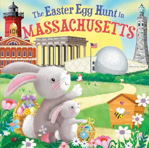 The Easter Egg Hunt in Massachusetts by Laura Baker