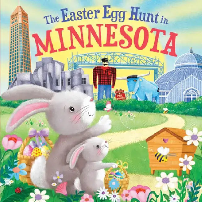 The Easter Egg Hunt in Minnesota by Laura Baker
