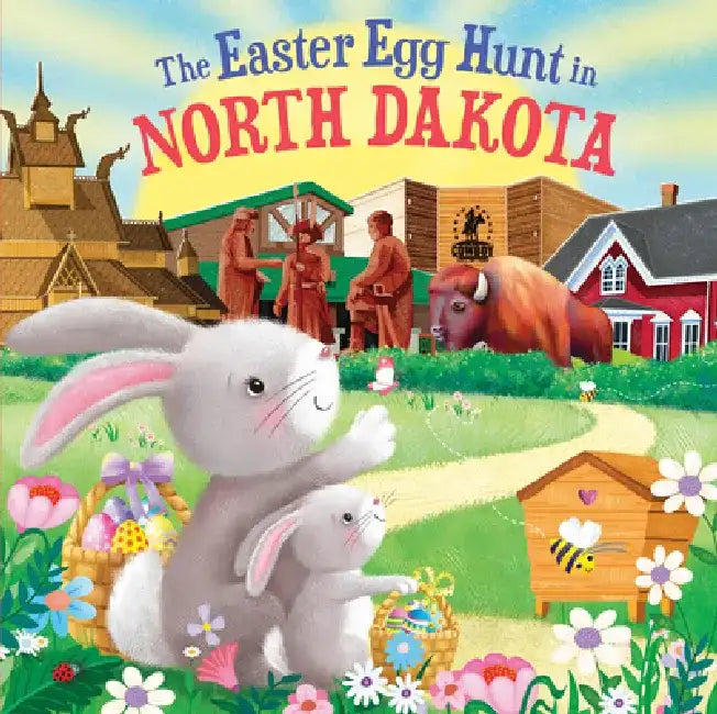 The Easter Egg Hunt in North Dakota by Laura Baker