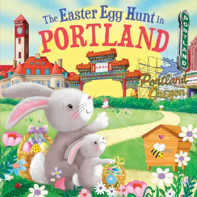 The Easter Egg Hunt in Portland by Laura Baker