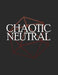 Chaotic Neutral: RPG Themed Mapping and Notes Book by Puddingpie Notebooks