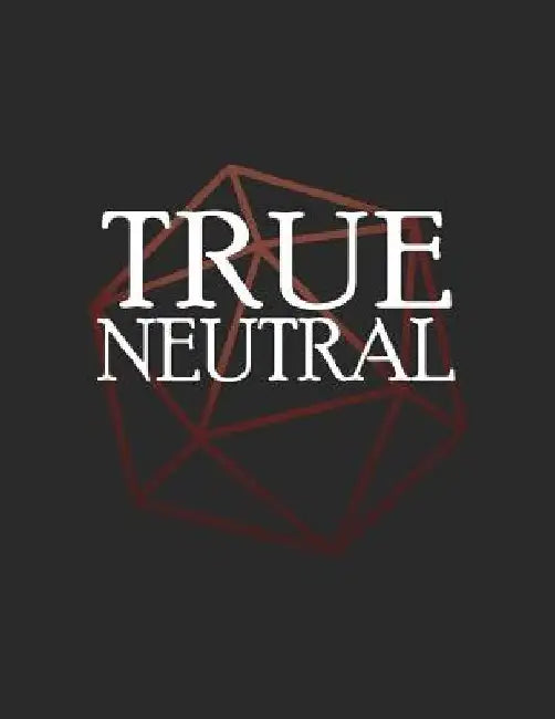 True Neutral: RPG Themed Mapping and Notes Book by Puddingpie Notebooks