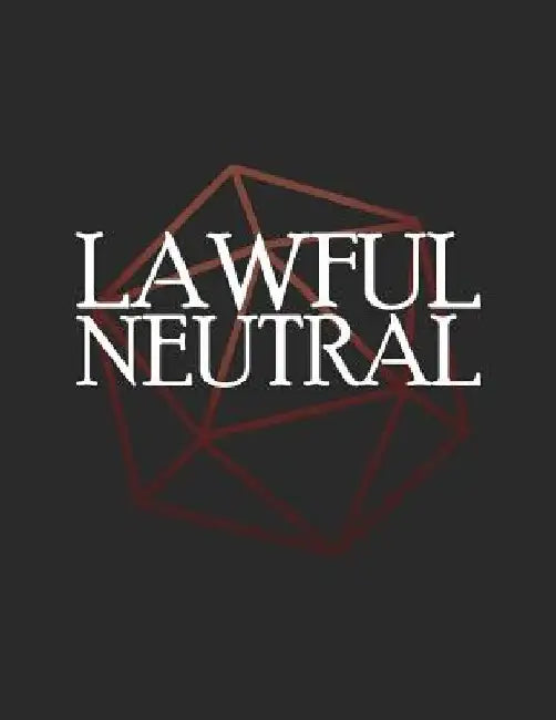 Lawful Neutral: RPG Themed Mapping and Notes Book by Puddingpie Notebooks