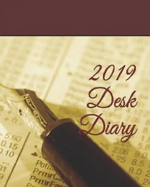 2019 Desk Diary by Plain &. Simple