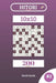 Hitori Puzzles - 200 Puzzles 10x10 Vol.3 by David Smith