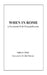 When in Rome: A Devotional Walk Through Romans by Bob Shirock