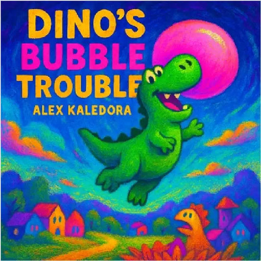 Dino's Bubble Trouble: Kids Storybook About Dinosaurs for Ages 3-5 by Kaledora, Alex
