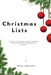 Christmas Lists by Nifty Journals