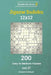 Puzzles for Brain - Jigsaw Sudoku 200 Easy to Medium Puzzles 12x12 vol. 17 by Alexander Rodriguez