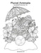 Floral Animals Coloring Book for Grown-Ups 1 & 2 by Nick Snels
