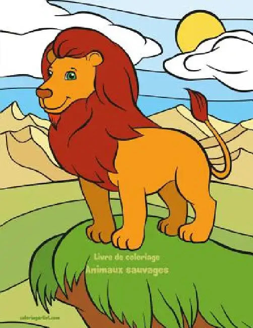 Livre de coloriage Animaux sauvages 1 & 2 by Snels, Nick